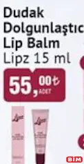 LİPZ DUDAK DOLGUNLAŞTIRICI LİP BALM 15 ML